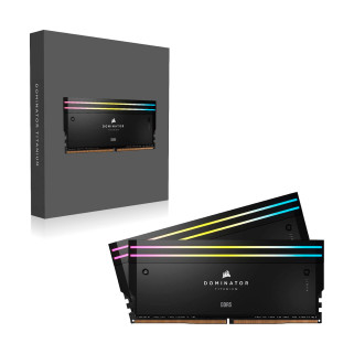 Memoria RAM Corsair Dominator Titanium DDR5 48GB (2x24GB) 7000MHz Negra (CMP48GX5M2B7000C36)
