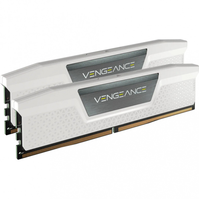 Memoria RAM Corsair Vengeance DDR5 32GB (2x16GB) 6400MHz CL32 Blanca Memoria RAM Corsair Vengeance DDR5 32GB (2x16GB) 6400MHz CL32 Blanca