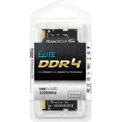 Memoria RAM TeamGroup Elite DDR4 16GB 3200MHz SODIMM