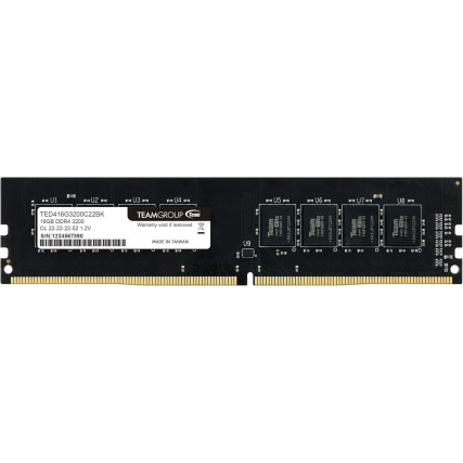 Memoria RAM TeamGroup Elite DDR4 16GB 3200MHz DIMM para PC