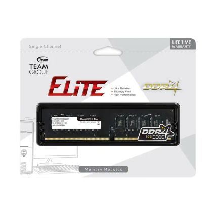 Memoria RAM TeamGroup Elite DDR4 8GB 3200MHz DIMM para PC