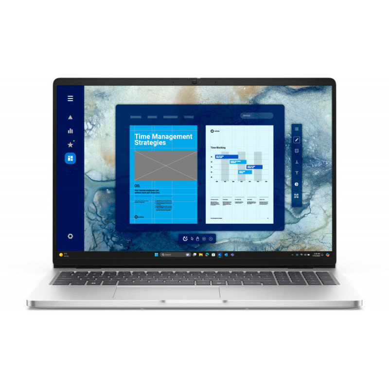 Laptop Dell Pro 16 PC16250 de 16" WUXGA, Intel Core Ultra 7 255U, 16GB RAM, 512GB SSD, Windows 11 Pro