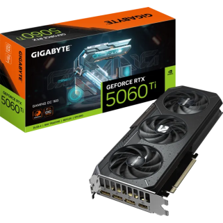 Tarjeta de Video Gigabyte GeForce RTX 5060 Ti Gaming OC 16GB GDDR7 PCIe 5.0