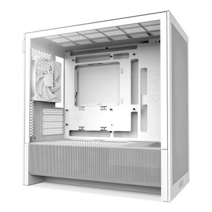 Gabinete NZXT H3 Flow White – Gabinete para PC Color Blanco