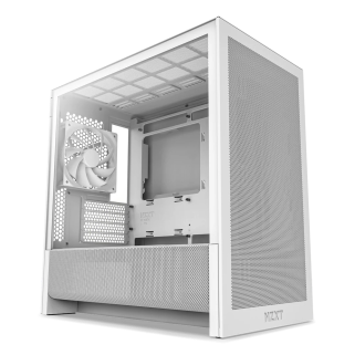 Gabinete NZXT H3 Flow White – Gabinete para PC Color Blanco
