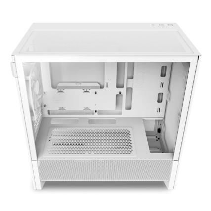 Gabinete NZXT H3 Flow White – Gabinete para PC Color Blanco