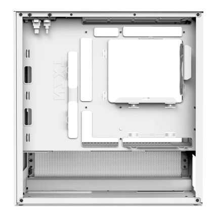Gabinete NZXT H3 Flow White – Gabinete para PC Color Blanco
