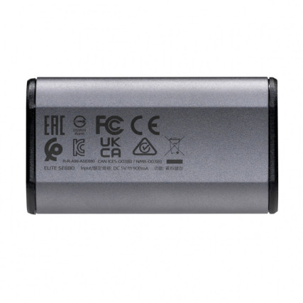 SSD Externo ADATA SE880 1TB USB-C 3.2 Gris – Unidad de Almacenamiento Portátil (AELI-SE880-1TCGY)