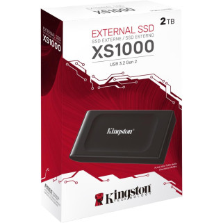 SSD Externo Kingston XS1000 2TB Portátil USB 3.2 Gen 2 Tipo-C (SXS1000/2000G)