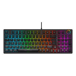 Teclado Balam Rush Dominate X Pro GK777 Black Alámbrico (BR-945776)