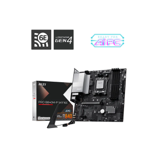 Tarjeta Madre MSI PRO B840M-P WiFi 6E DDR5 Socket AM5