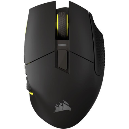 Mouse Gamer Corsair Scimitar Elite Wireless SE RGB Inalámbrico Negro/Amarillo (CH-9314415-WW)