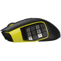 Mouse Gamer Corsair Scimitar Elite Wireless SE RGB Inalámbrico Negro/Amarillo (CH-9314415-WW)