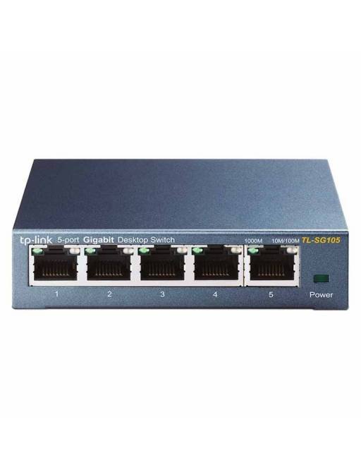 Switch TL-SG105 V6 de 5 Port de 10/100/1000 Mbps Tp-Link