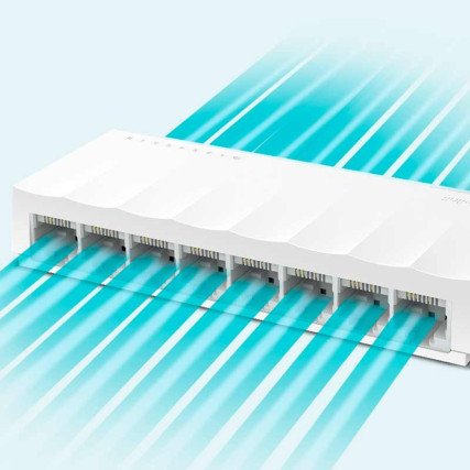 Switch LS1008 de 8 Port de 10/100Mbps TP-Link