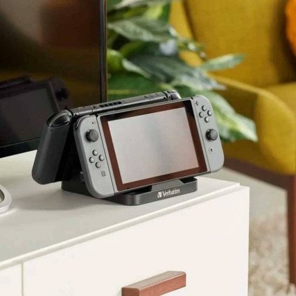 CARGADOR DOBLE VERBATIM PARA CONSOLA NINTENDO SWITCH VB99795