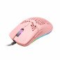 Mouse Game Factor Pixart 3389 16 KDPI 7 Botones RGB Rosa MOG601-PK