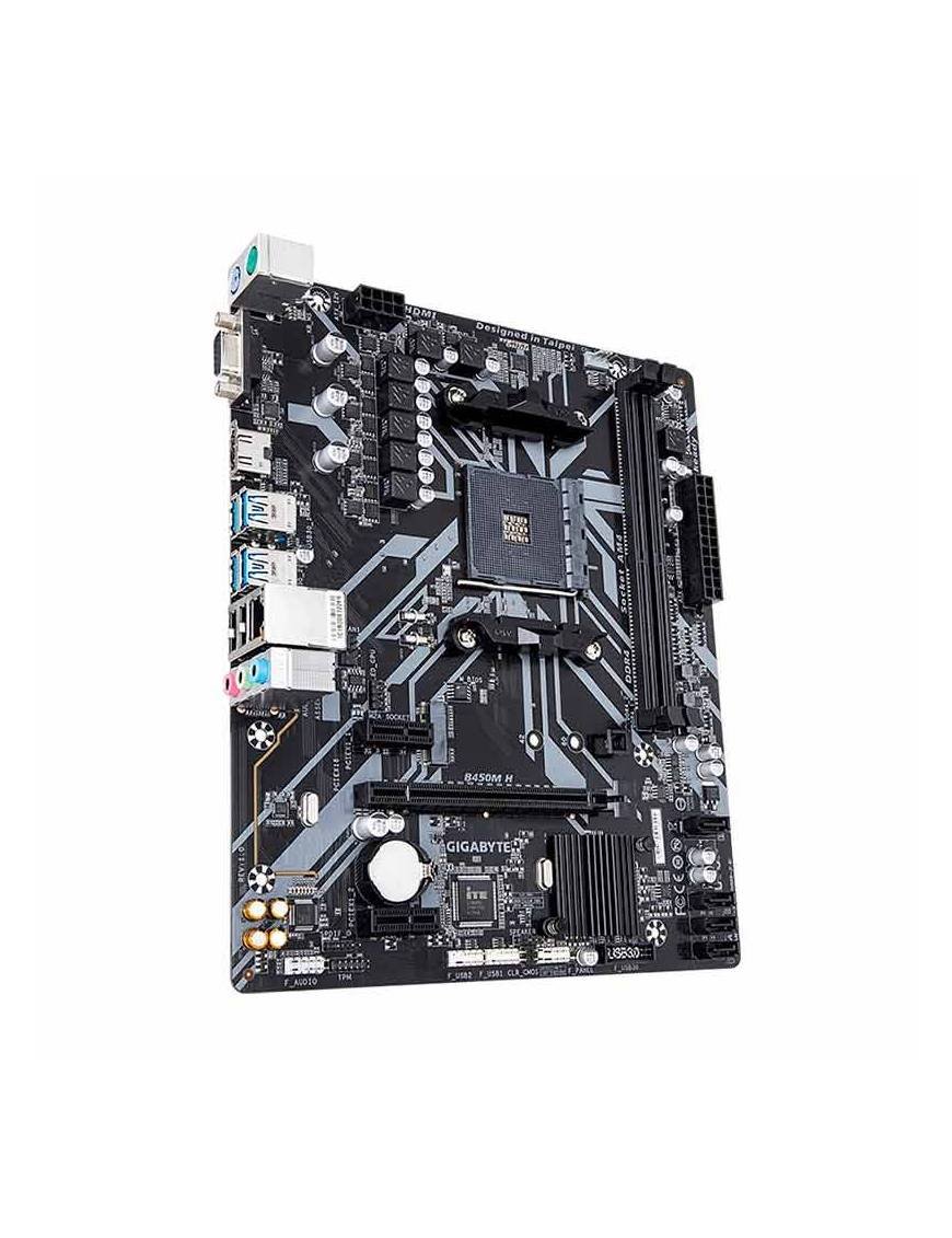 Gigabyte b450m h установка m2