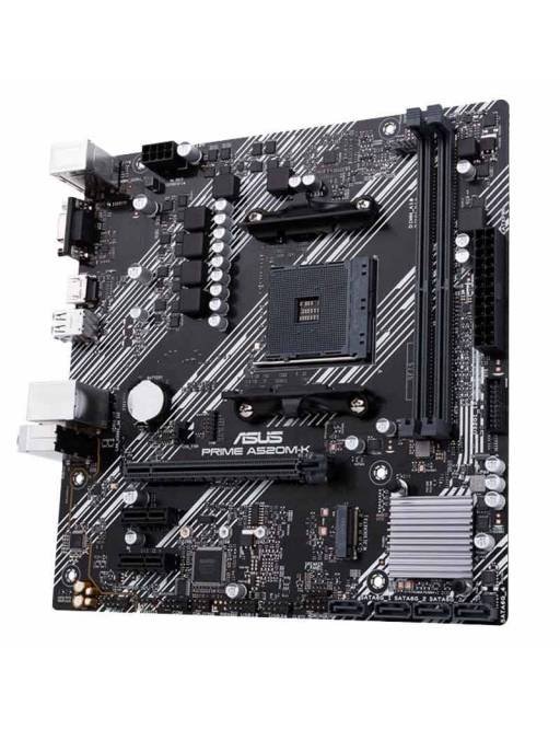 Tarjeta Madre ASUS Prime A520M-K, AM4, HDMI, Hasta 64GB DDR4 para AMD, micro ATX