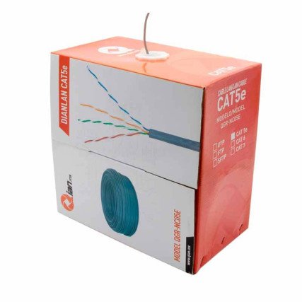 Bobina Cable UTP CAT 5e 300m Qian