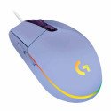 Mouse Logitech G203 USB 8,000 DPI RGB Lightsync Lila