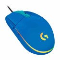 Mouse Logitech G203 USB 8,000 DPI RGB Lightsync Blue