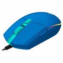 Mouse Logitech G203 USB 8,000 DPI RGB Lightsync Blue