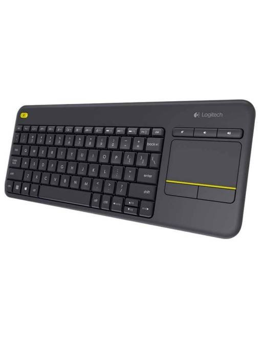 Teclado Logitech K400 Plus C/Touchpad USB Unifying Black