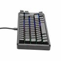 Teclado Gamer Yeyian Akil S3500 Mecánico Switch Azul RGB/BT