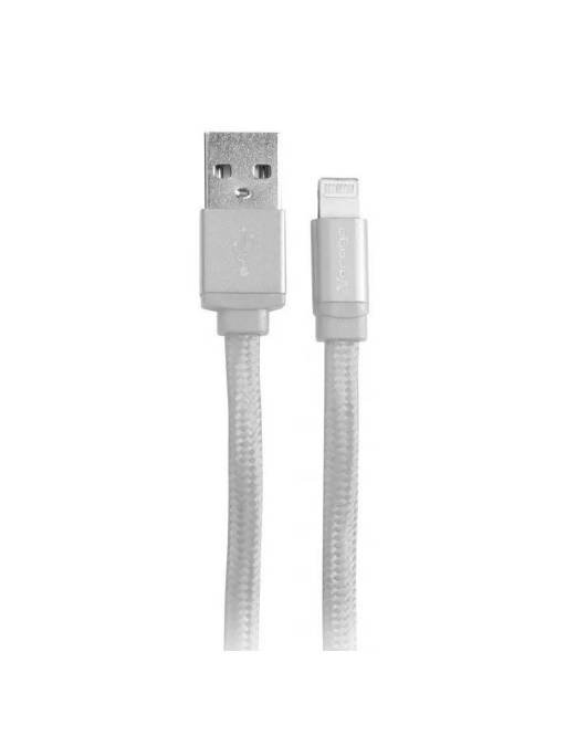 Cable USB-Lightning Blanco 1m Vorago