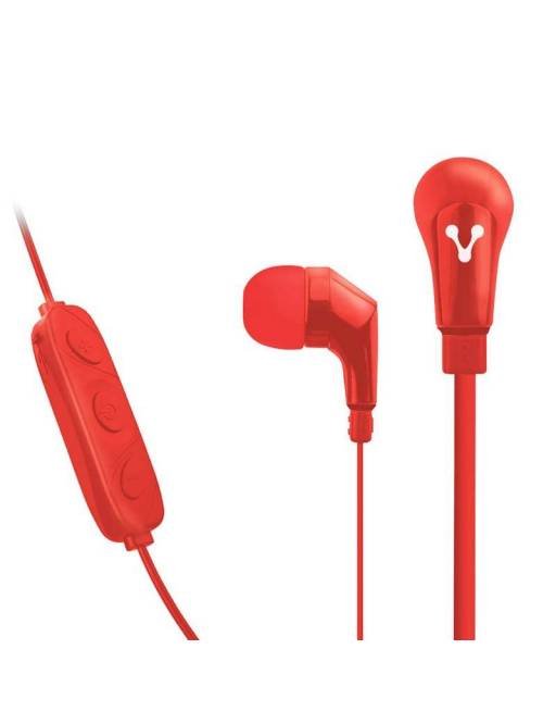 Audífonos EPB-103 Bluetooth Rojo Vorago