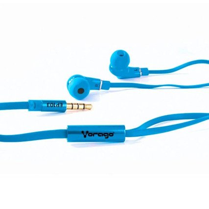 AUDIFONOS VORAGO EP-103 AZUL 3.5MM