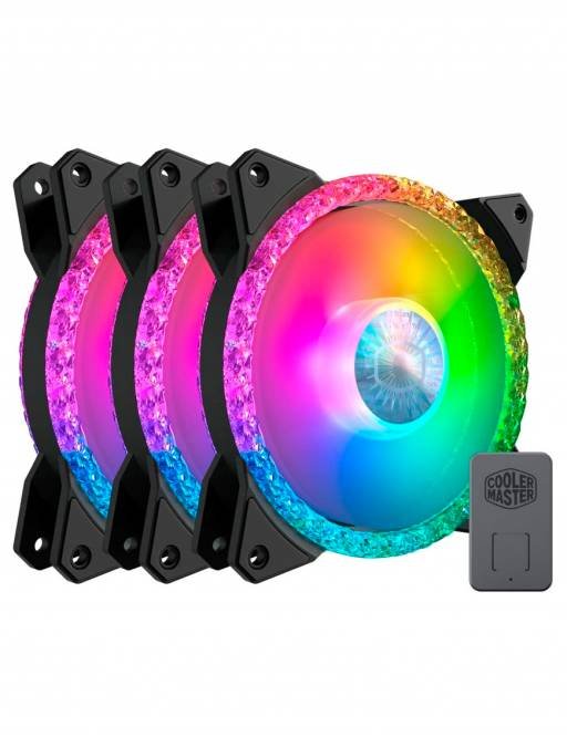 Kit MF120 Prismatic 3 en 1 RGB Cooler Master