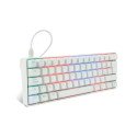 Teclado Mecanico Game Factor 60% RGB Switch Red USB Tipo C KBG560-WH